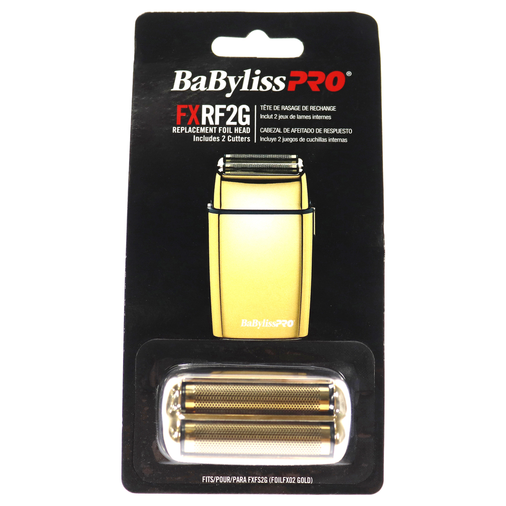Replacement Foil Head Cutter - FXRF2G Gold by BaBylissPRO for Men 1 Pc Shaver